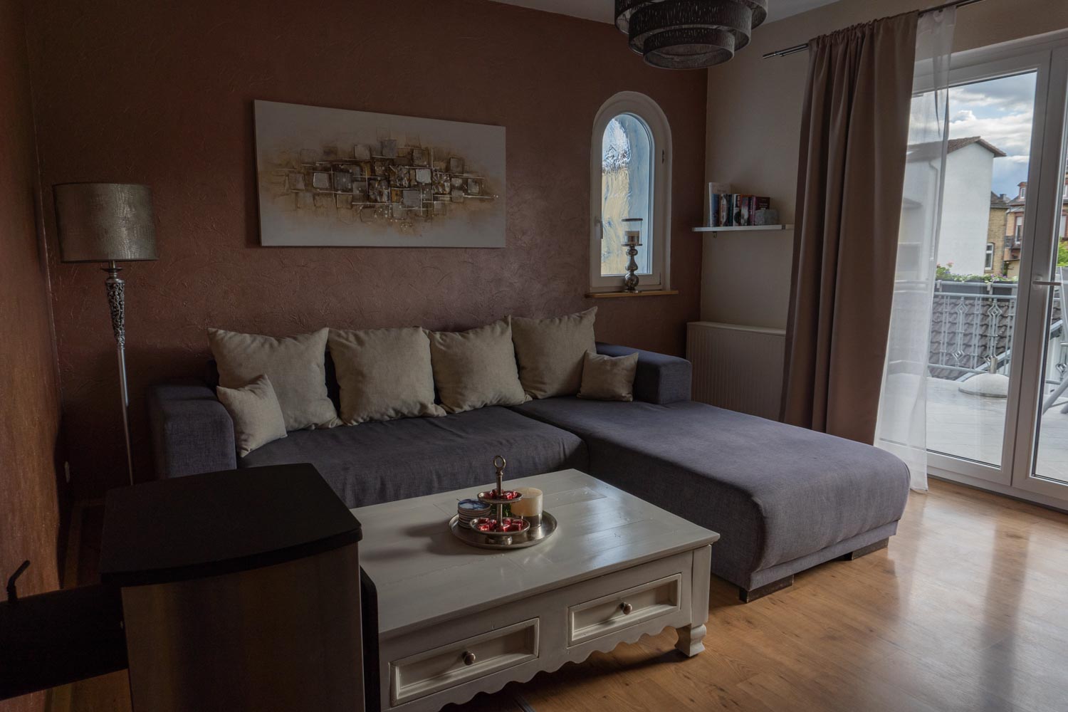 Ferienwohnung Brossmann Wohnzimmer